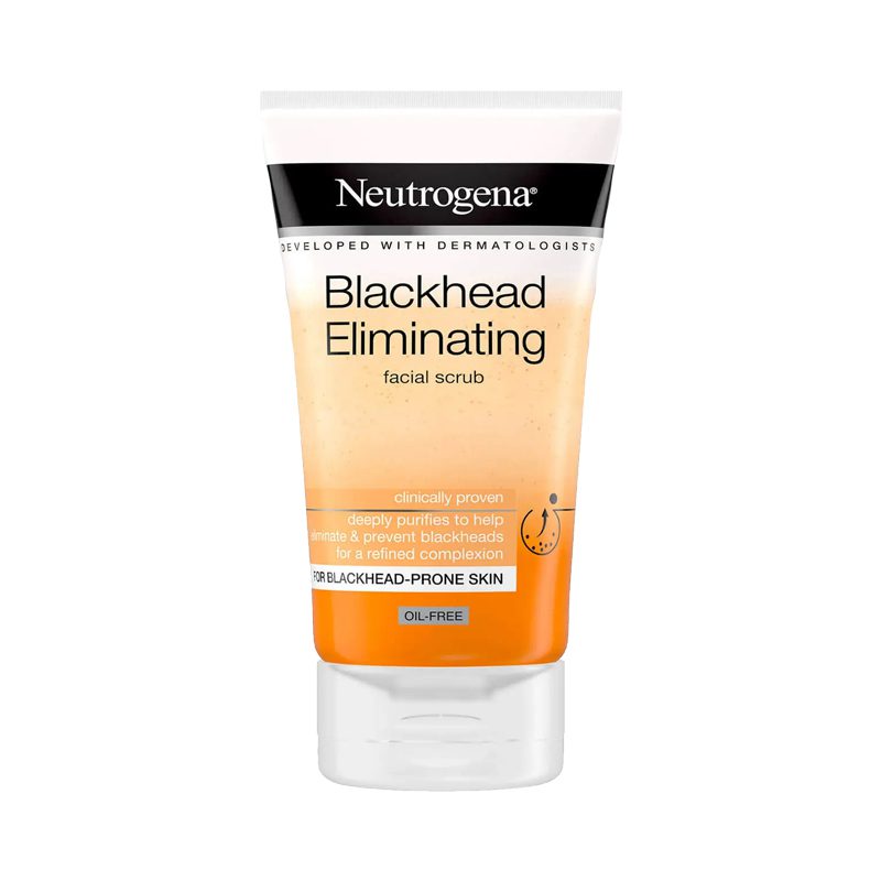 Neutrogena-Blackhead-Eliminating-Facial-Scrub-150ml-5.jpg Neutrogena Blackhead Eliminating Facial Scrub 150ml - Image 1