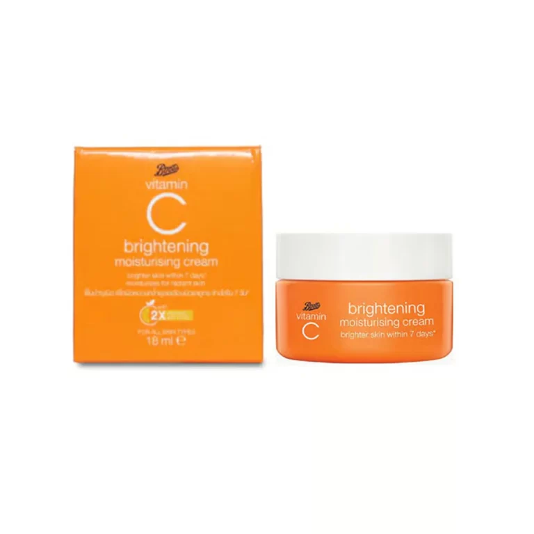 boots vitamin c moisturising cream mini 18 ml